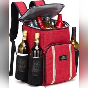 Cooler Backpack Leakproof 30 Cans Lightweight Backpack Insulated Cooler